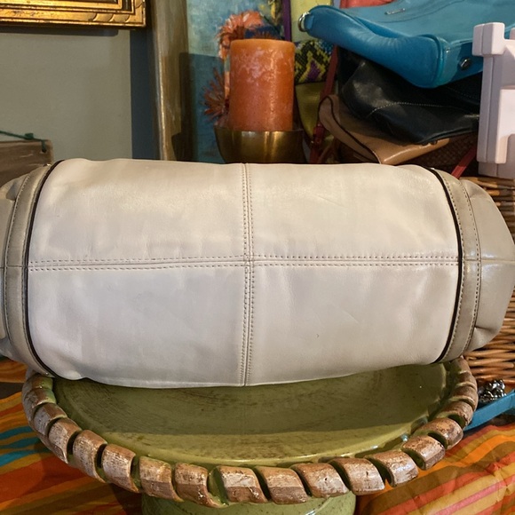 Coach Alexandra Chain Stone Leather Tote Hobo Shoulder Bag Handbag - Picture 12 of 16